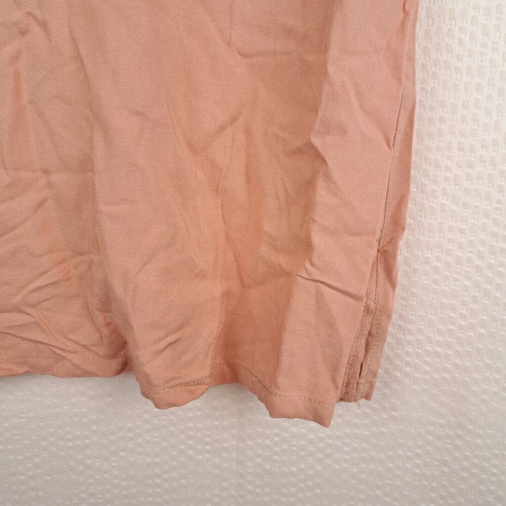 Blair Lightweight Nice Peach Color Rayon Top Size M Dolman Short Sleeve - Picture 5 of 11